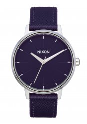 Nixon The Kensington Leather Aubergine