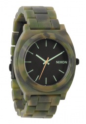 Nixon The Time Teller Acetate Matte Black / Camo