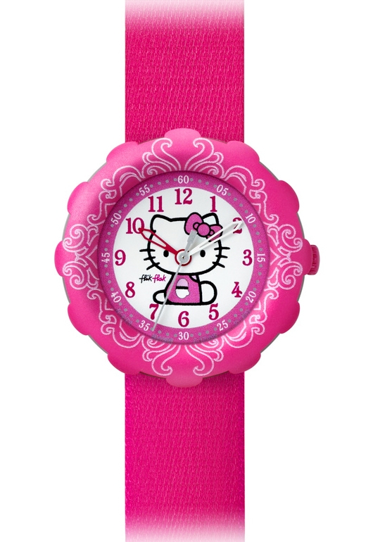 Flik Flak Hello Kitty Pink Kinderuhr mit Tasche FLS016 nur 45,00