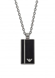 Emporio Armani Black Geometries Herrenkette
