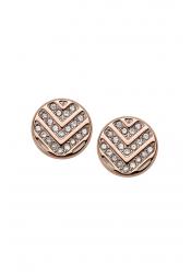 Fossil Damenohrringe Vintage Glitz