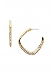 Fossil Damenohrringe Twisted Hoops