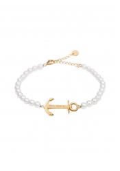 Paul Hewitt Armband Anchor Spirit Gold Pearl