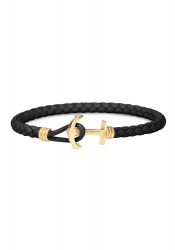 Paul Hewitt Ankerarmband Phrep Lite Gold Schwarz