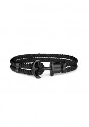 Paul Hewitt Ankerarmband Phreps Black Nylon
