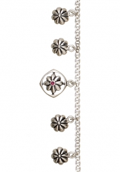Pilgrim Damenarmband :pinwheel pink/silver