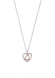 Xenox Damenkette Herz Love Story