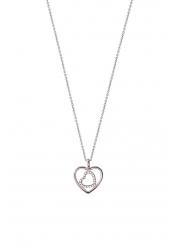 Xenox Damenkette Herz Love Story