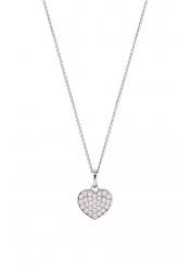 Xenox Damenkette Herz Love Story