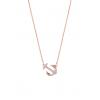 Damenkette Crazy Wave Roségold