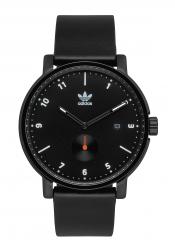 Adidas District All Black / White / Orange Armbanduhr
