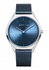 Herrenuhr Ultra Slim 4.8 Blau
