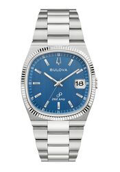 Bulova Super Seville 262 kHz Quarzuhr Blau
