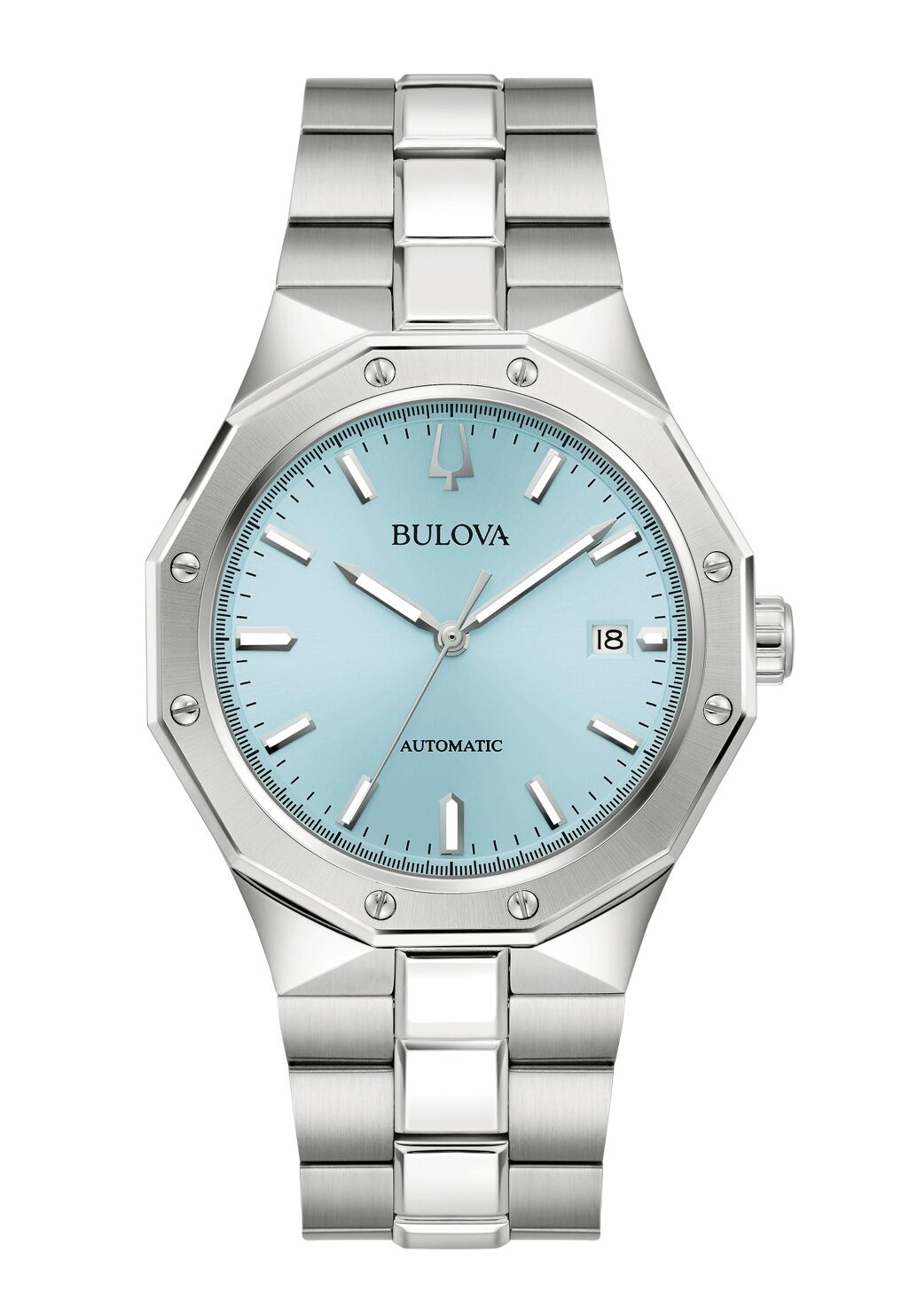 Octagon Automatikuhr Eisblau Octagon Automatikuhr Eisblau