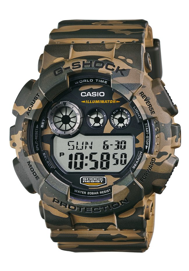 Casio G-Shock Herrenuhr Full Camouflage GD-120CM-5ER nur 129,00