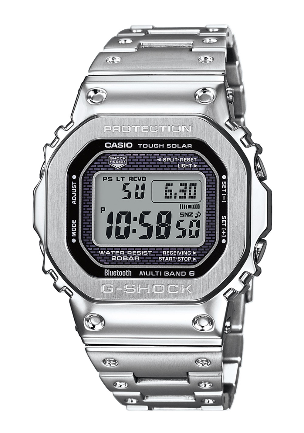 G-Shock Digitaluhr The Origin Silber