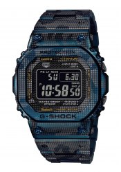 Casio G-Shock Full Metal Blue Camouflage Limited Edition