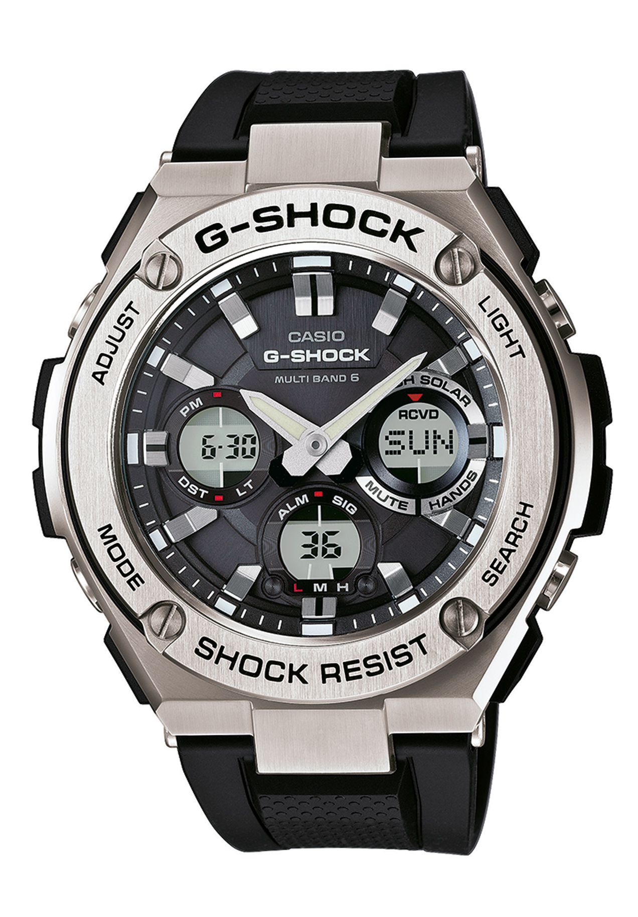G-Shock Solar-Funkuhr G-Steel