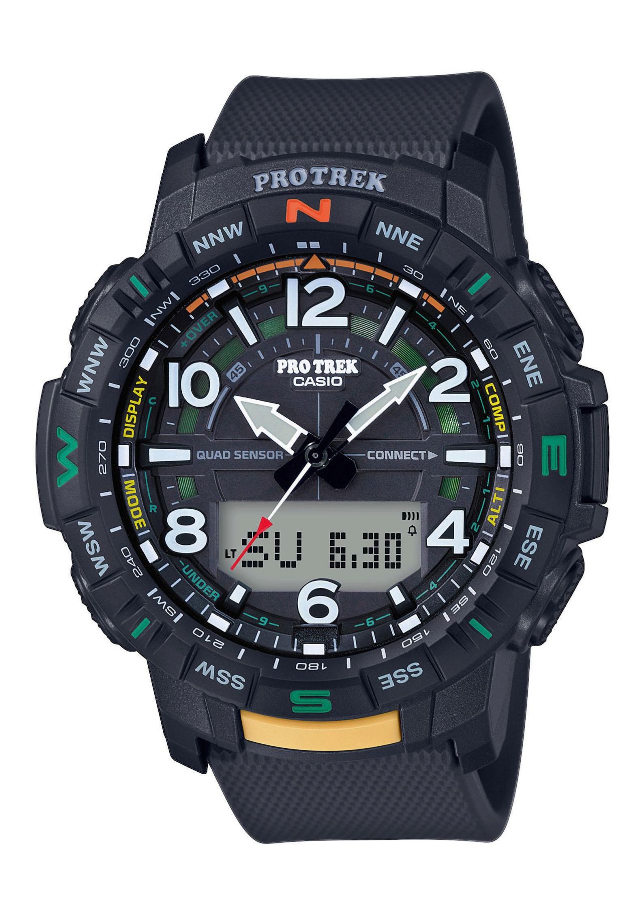 casio pro trek uhrzeit einstellen