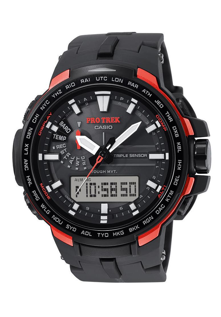 casio pro trek uhrzeit einstellen