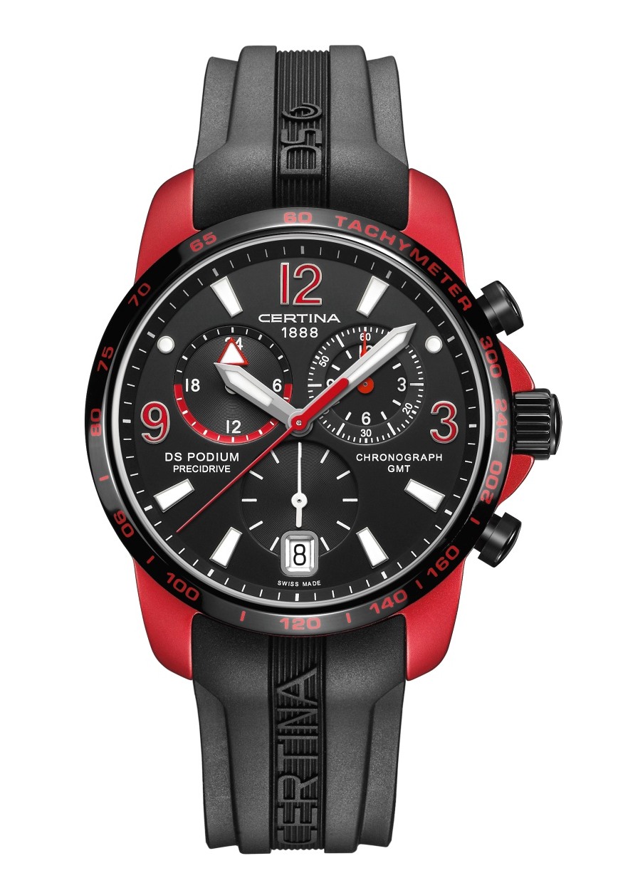 Certina DS Podium GMT Herrenchronograph Aluminium nur 620,00