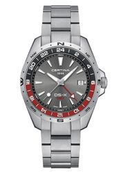 Certina DS-X GMT Quarz Rot-Schwarz
