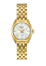 Certina DS-2 Lady 28mm Perlmutt gold