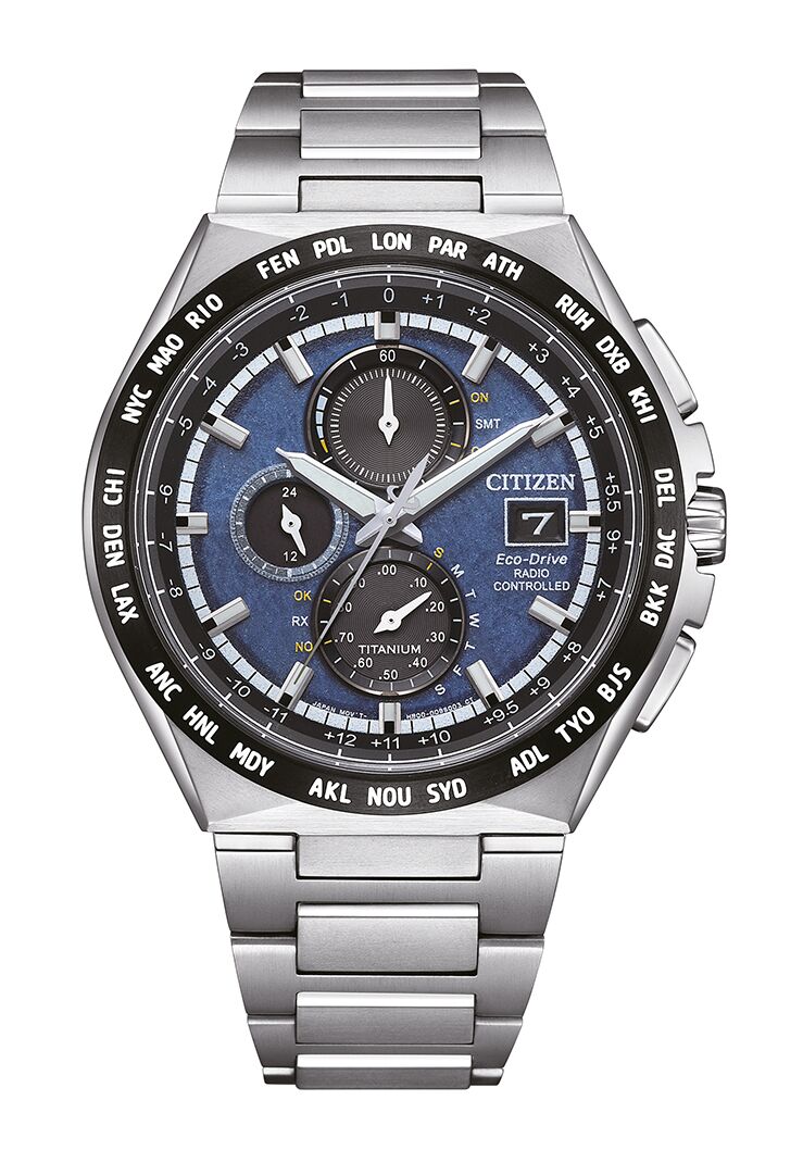Eco Drive Funkuhr Titanium