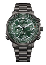 Citizen Promaster Sky Pilot Herrenuhr schwarz / grün