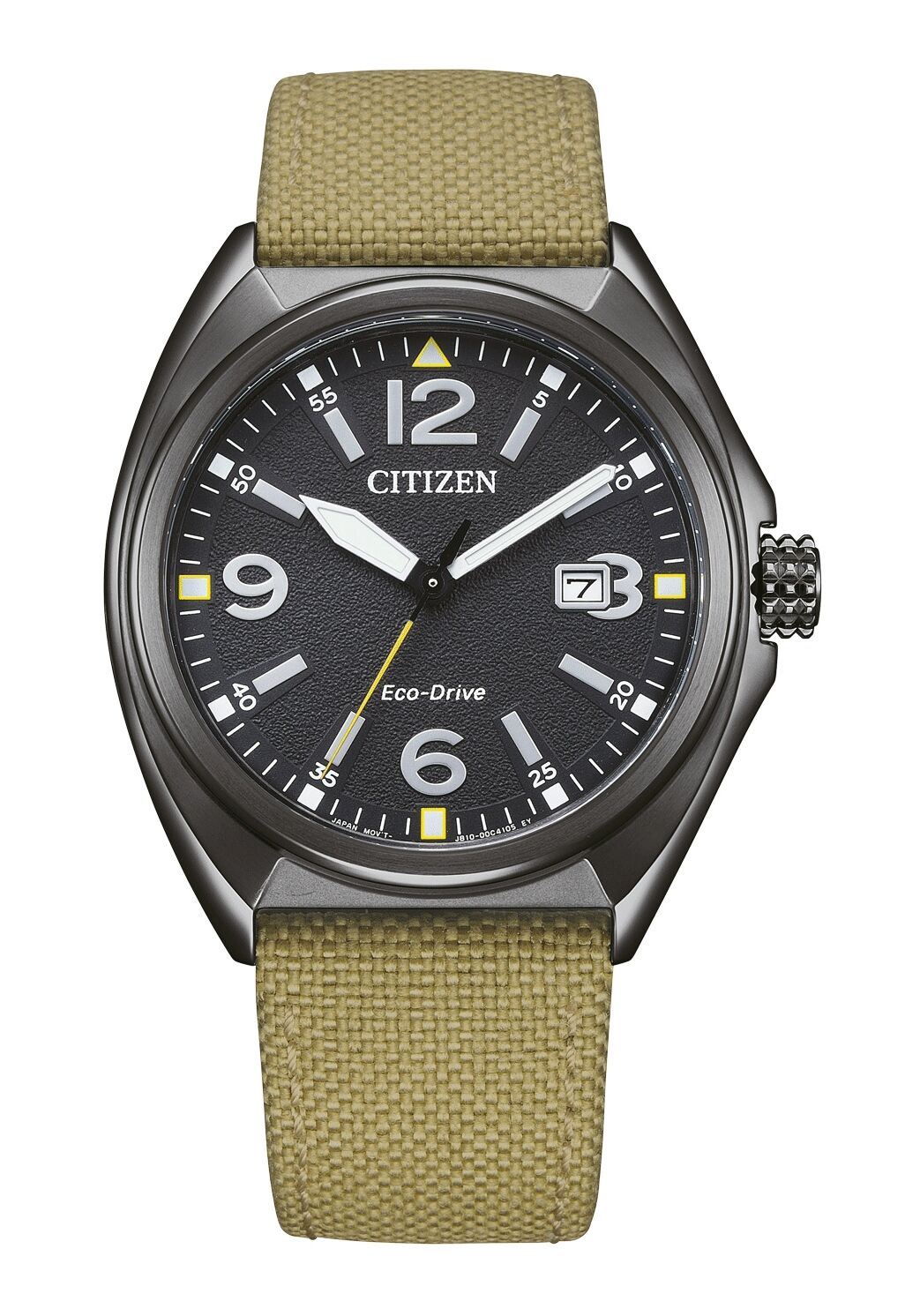 Eco Drive Military Herrenuhr schwarz