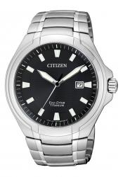 Citizen Eco-Drive Herrenuhr Titan Schwarz