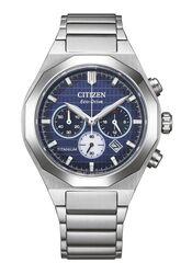 Citizen Eco Drive Super Titanium Chrono Blau