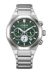Citizen Eco Drive Super Titanium Chrono Grün