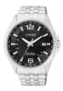 Herrenuhr Eco Drive Global Funk Schwarz
