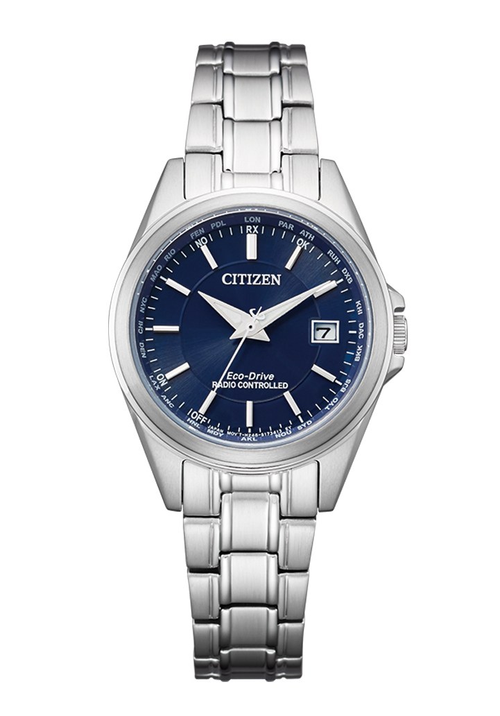 Eco-Drive Funkuhr Damenuhr