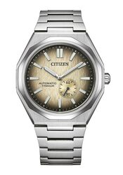 Citizen Super Titanium Kleine Sekunde Automatik Beige