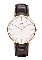 Daniel Wellington York Rosegold Herrenuhr 40mm