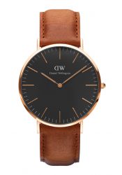 Daniel Wellington Classic Black Durham Rosegold 40mm