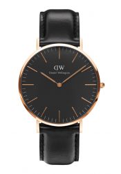 Daniel Wellington Classic Black Sheffield Rosegold 40mm