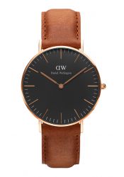 Daniel Wellington Classic Black Durham Rosegold 36mm