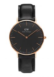 Daniel Wellington Classic Black Sheffield Rosegold 36mm