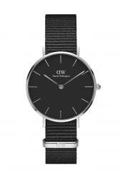 Daniel Wellington Classic Petite Cornwall Black Silber 32mm