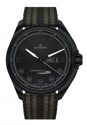 Edox Herrenuhr Chronorally S Day Date