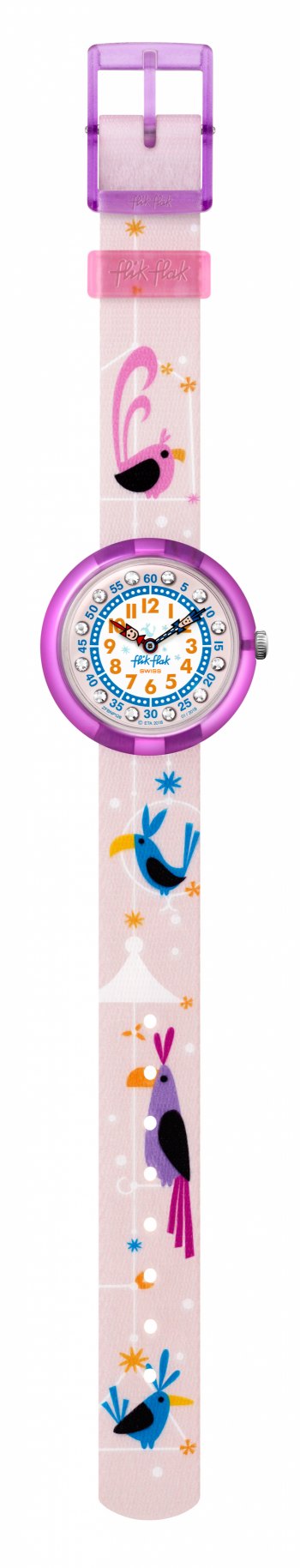 Flik Flak Kinderuhr Circus Birds FBNP126 nur 32,00