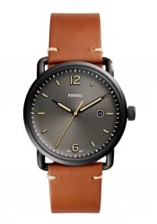 Fossil The Commuter 3h Date Herrenuhr