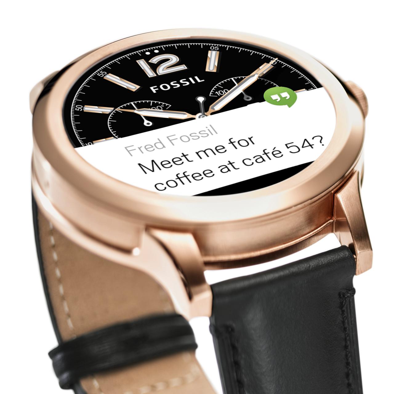 touchscreen fossil watch