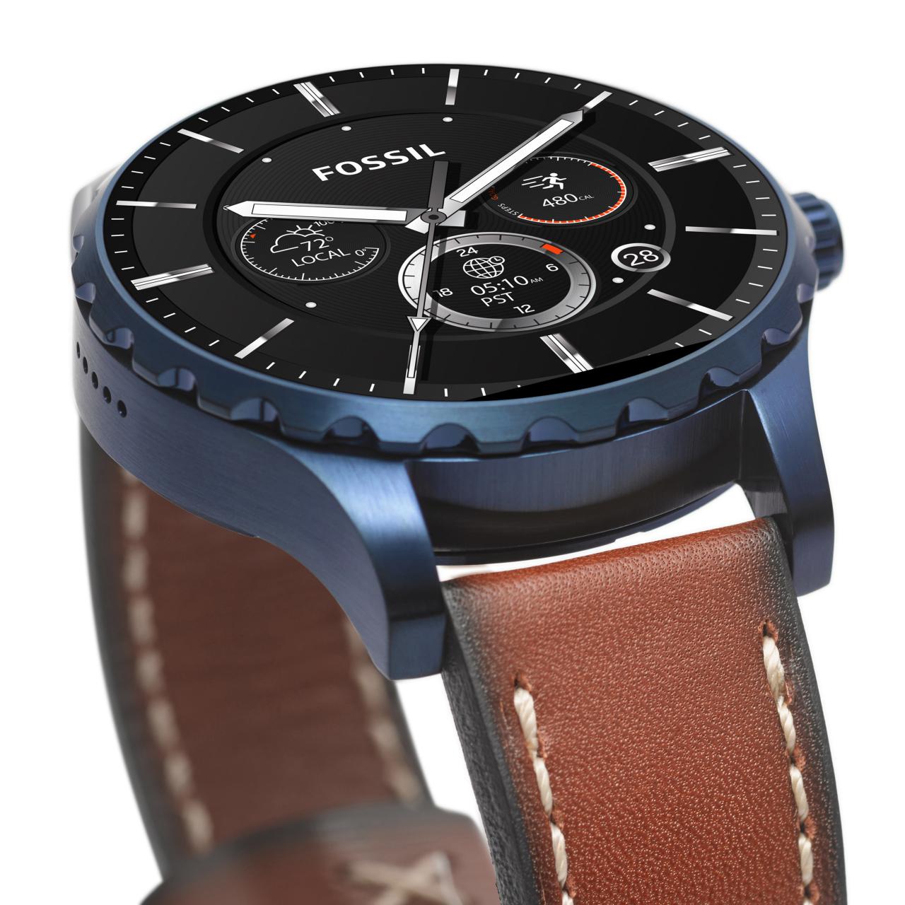 fossil screen touch watch