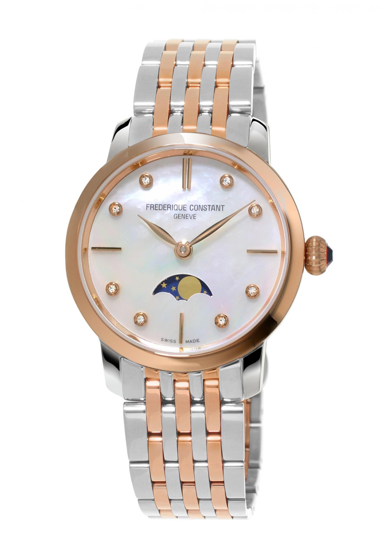 Damenuhr Ultra Slimline Mondphase