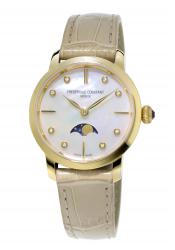 Frederique Constant Damenuhr Ultra Slim Mondphase