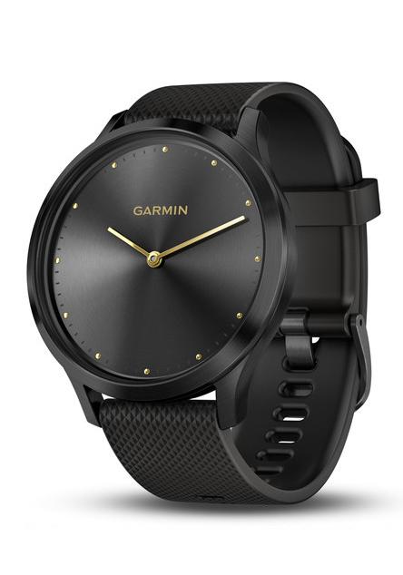 garmin vivomove hr premium black tan